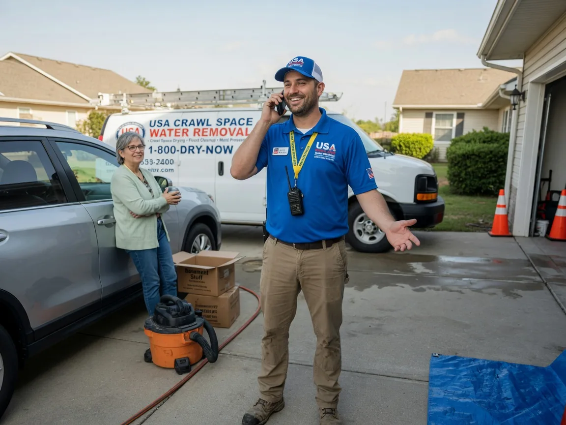 Crawl Space Water Removal Greenville, VA FAQs